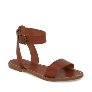 NEW Madewell The Boardwalk Ankle-Strap Sandal